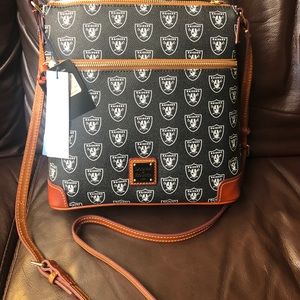 NWT Auth Dooney & Bourke NFL Raiders  crossbody